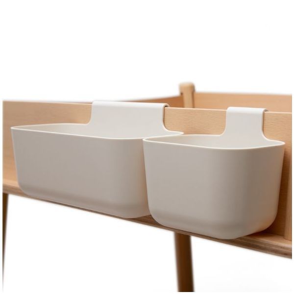 Pago Changing Mat Cover + Muslin Cloths + Mat Protector + 2 Storage Baskets