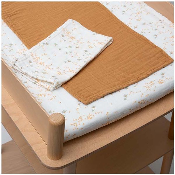 Set housse de matelas à langer & langes Noga / Pago - Pia