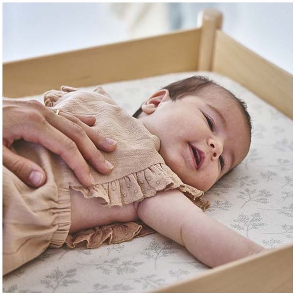 Pago Evolving Changing Table + Mattress + 4 Storage Baskets