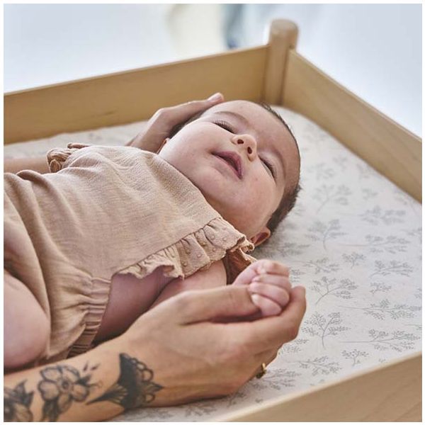 Pago Evolving Changing Table + Mattress + 4 Storage Baskets