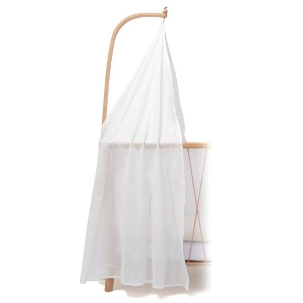 Betthimmel - Schleierweiss