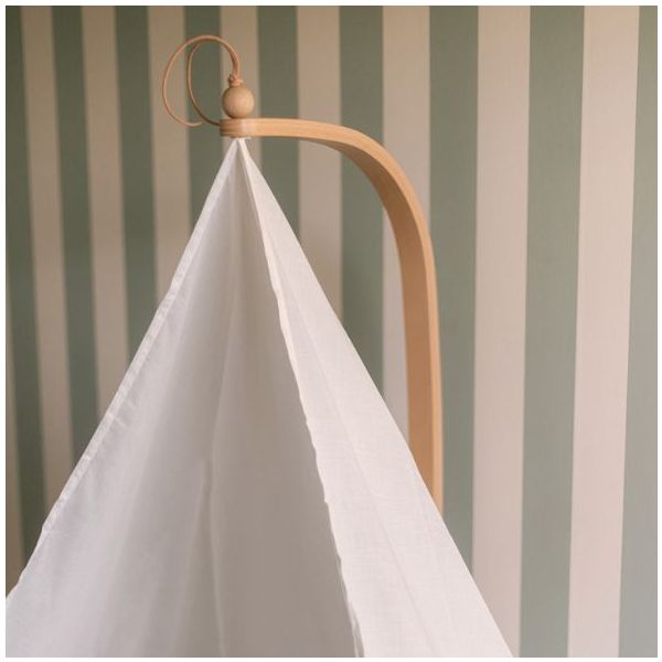 Betthimmel - Schleierweiss