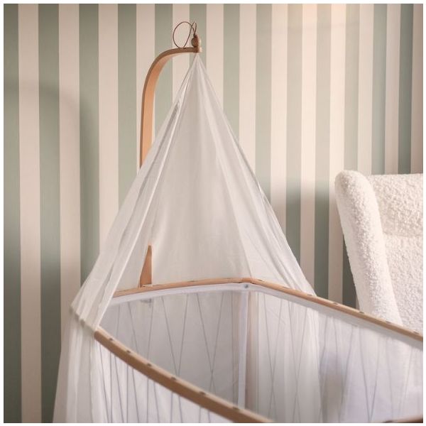 Betthimmel - Schleierweiss