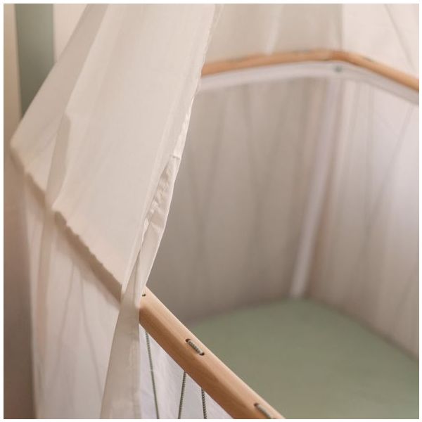 Betthimmel - Schleierweiss