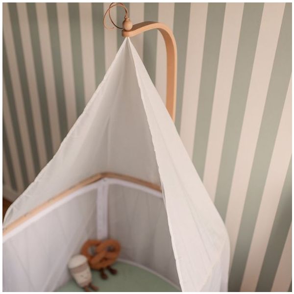 Betthimmel - Schleierweiss