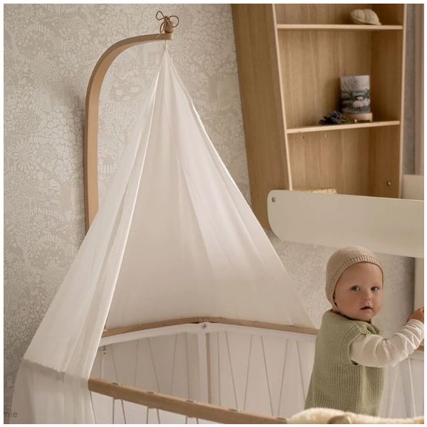 Betthimmel - Schleierweiss