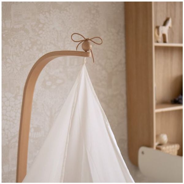 Betthimmel - Schleierweiss