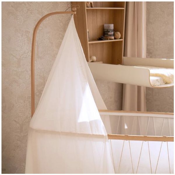 Betthimmel - Schleierweiss