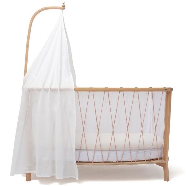 Betthimmel - Schleierweiss