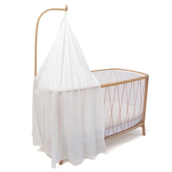 Betthimmel - Schleierweiss