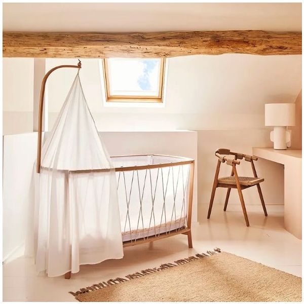 Betthimmel - Schleierweiss