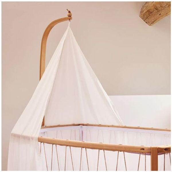 Betthimmel - Schleierweiss