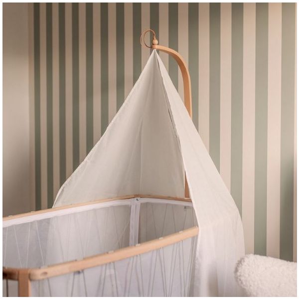 Betthimmel - Schleierweiss