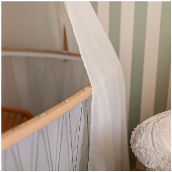 Betthimmel - Schleierweiss