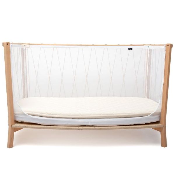 Babybett Kimi 66 x 120 cm - Matratze und Matratzenauflage inklusive - Desert