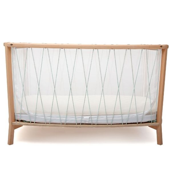 Babybett Kimi 66 x 120 cm - Matratze und Bio-Matratzenauflage inklusive - Lichen