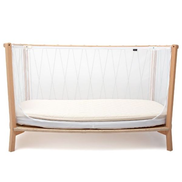 Babybett Kimi 66 x 120 cm - Matratze und Matratzenauflage inklusive - Lichen