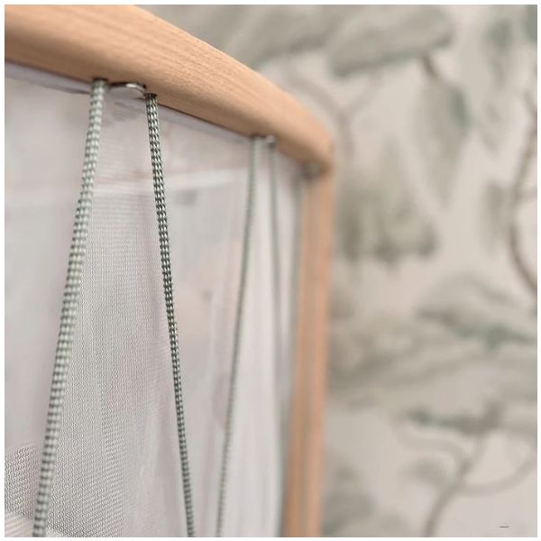 Babybett Kimi 66 x 120 cm - Matratze und Bio-Matratzenauflage inklusive - Lichen