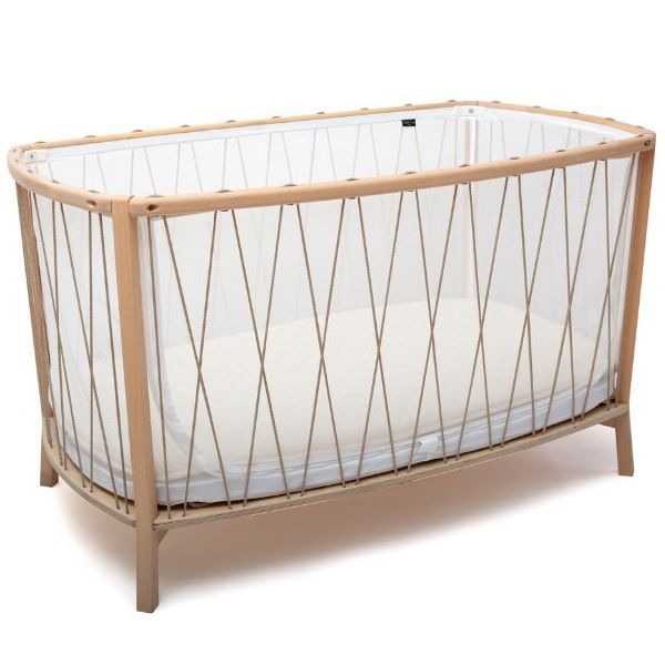 Kimi Baby Bed 66 × 120 cm + Mattress + Bed Rail