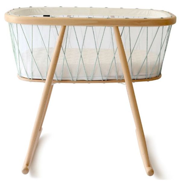 Wiege Kumi - Matratze inklusive - Haselnuss