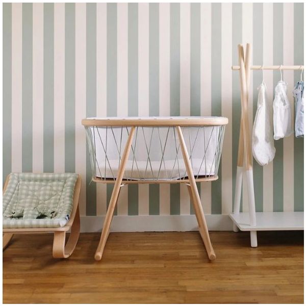 Wiege Kumi - Matratze aus Kokosfasern inklusive - Lichen