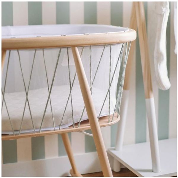 Wiege Kumi - Matratze aus Kokosfasern inklusive - Lichen