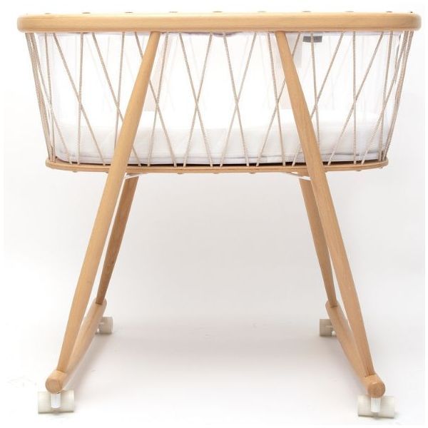 Kumi Cradle + Mattress + Wheels