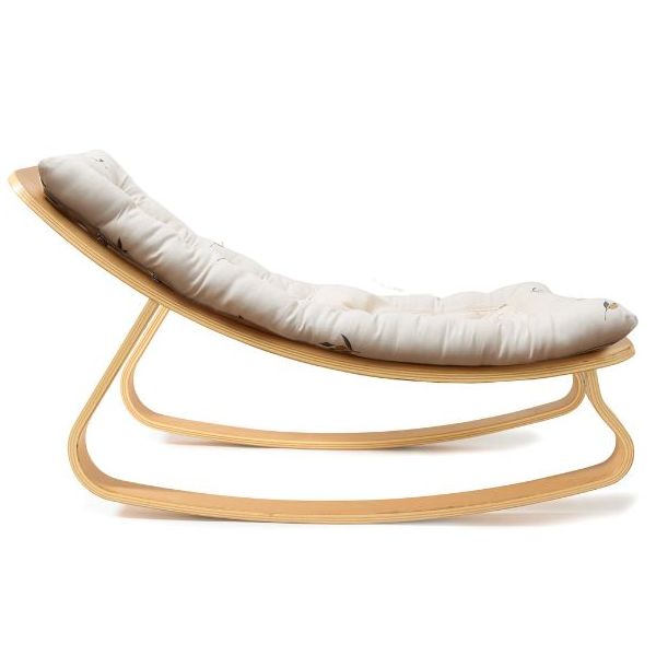 Baby Rocker Levo x Organic Zoo Birch & Olive Garden