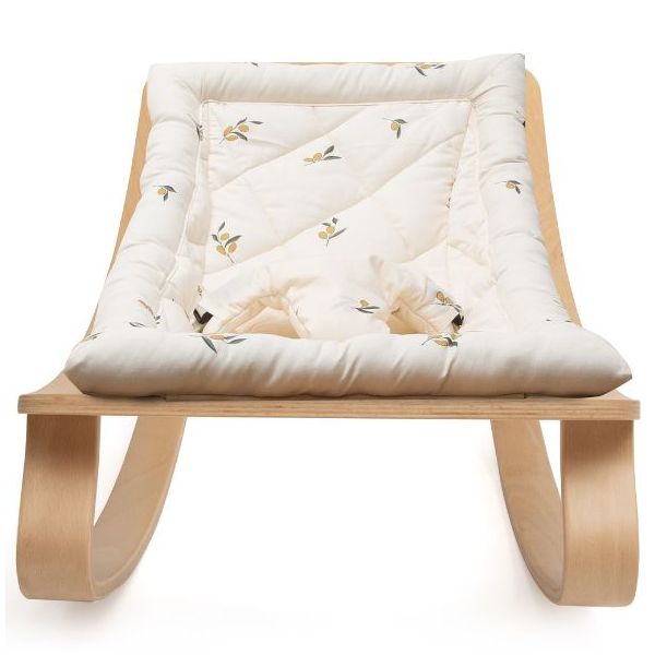 Baby Rocker Levo x Organic Zoo Birch & Olive Garden