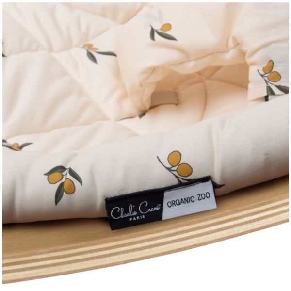Baby Rocker Levo x Organic Zoo Birch & Olive Garden