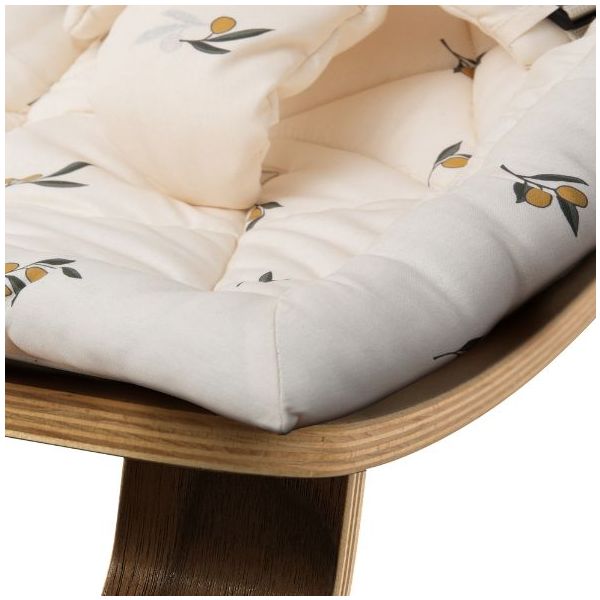 Baby Rocker Levo x Organic Zoo Walnut & Olive Garden