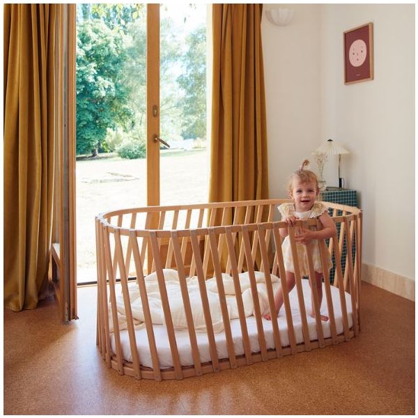 Juniorbett-Erweiterung Lugo 70 x 140 cm - Matratze inklusive