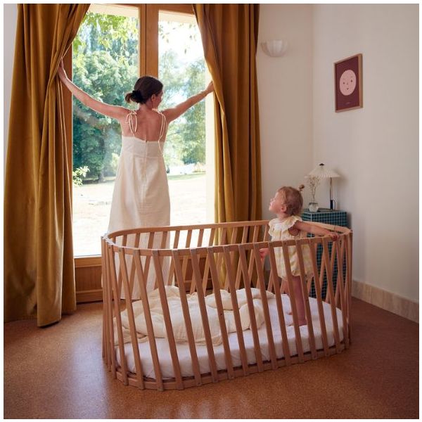 Juniorbett-Erweiterung Lugo 70 x 140 cm - Matratze inklusive