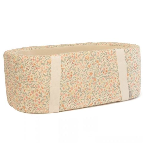 Couffin Kuko x Mushie - Matelas inclus - Pastel Bloom