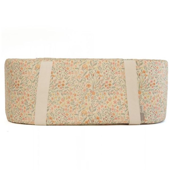 Couffin Kuko x Mushie - Matelas inclus - Pastel Bloom