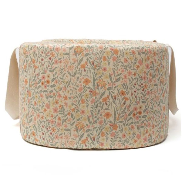 Couffin Kuko x Mushie - Matelas inclus - Pastel Bloom