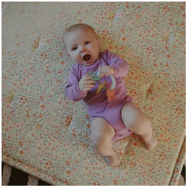 Tapis d'éveil Tami x Mushie - Pastel Bloom