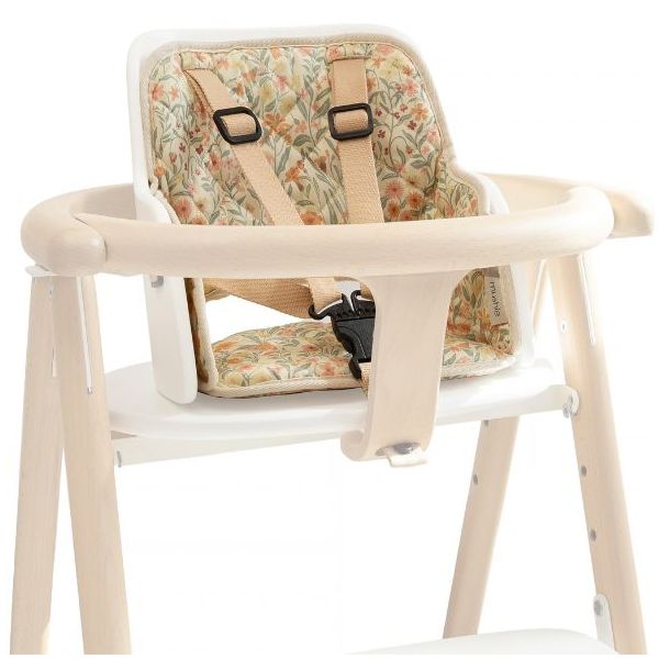 Coussin d'assise pour la chaise haute TOBO x Mushie - Pastel Bloom