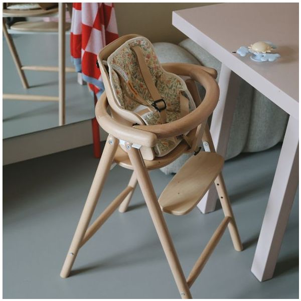 Coussin d'assise pour la chaise haute TOBO x Mushie - Pastel Bloom