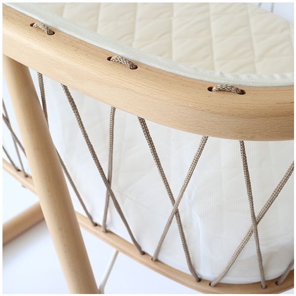 Kumi Cradle + Mattress + Mattress Protector + Fitted Sheet