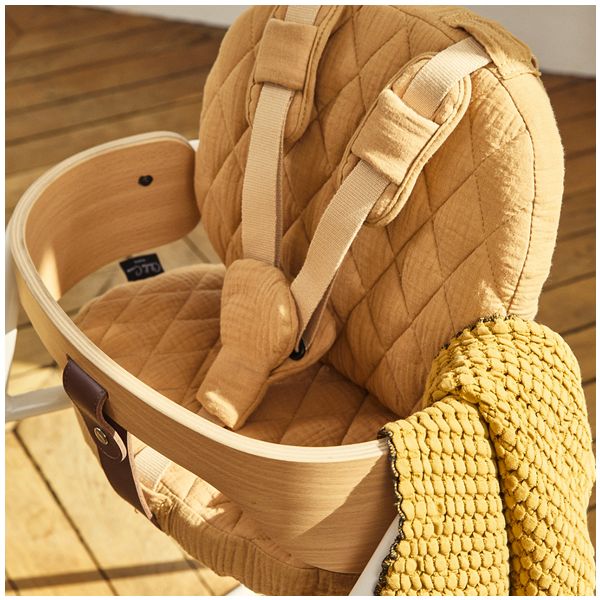 Coussins d'assise pour la chaise haute TIBU - Camel