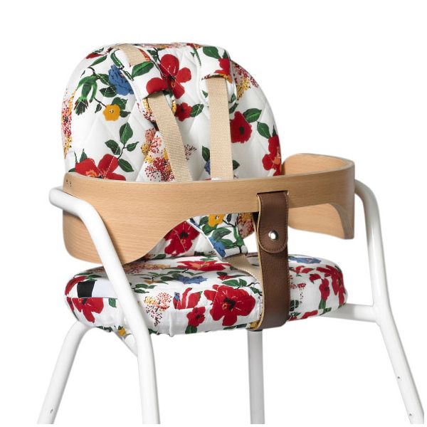 Coussins d'assise pour la chaise haute TIBU - Hibiscus