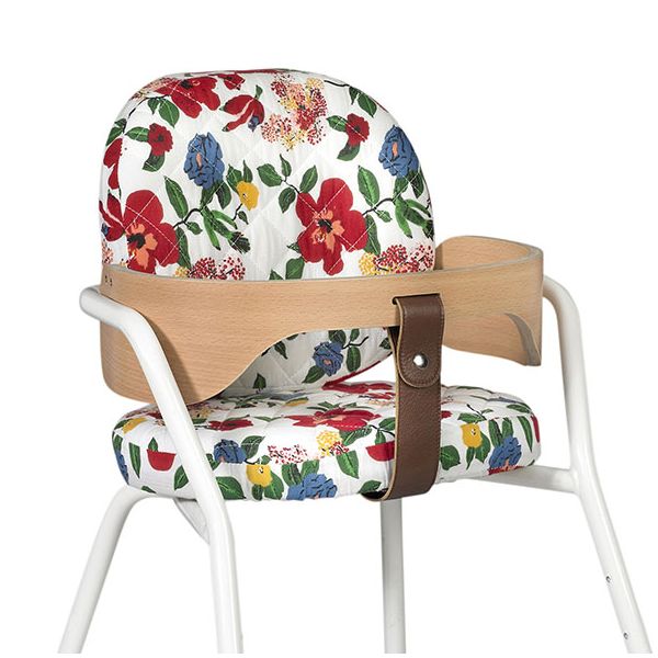 Coussins d'assise pour la chaise haute TIBU - Hibiscus