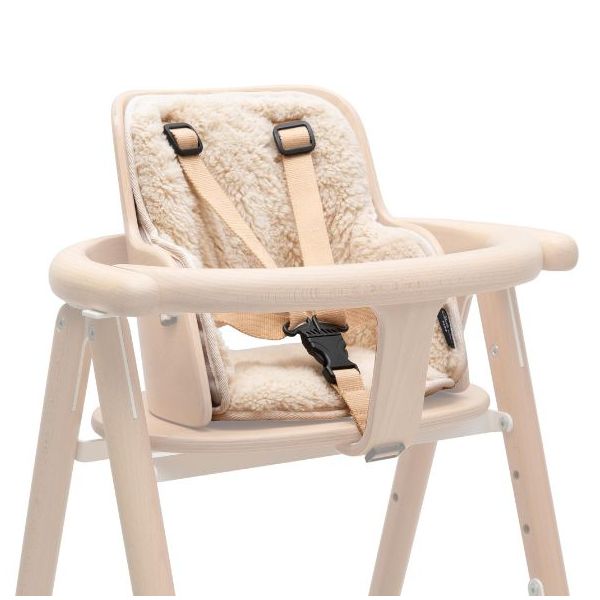 Coussin d'assise pour la chaise haute TOBO - Fourrure Milk