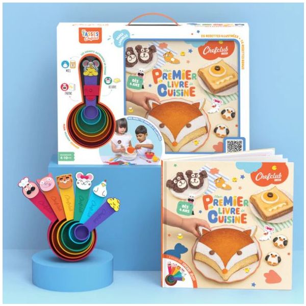 Coffret Cuisine - Mon premier livre de cuisine - Français