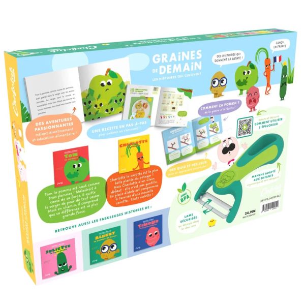 Cooking Set - Graines de Demain & Peeler - French
