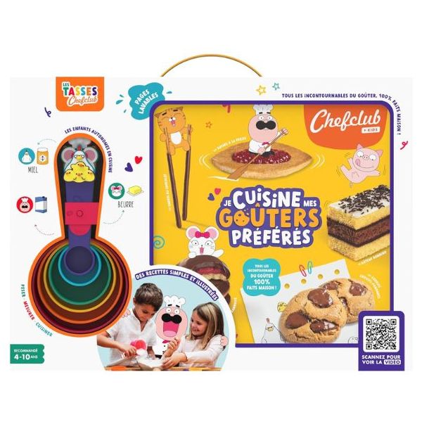 Coffret Cuisine - Je cuisine mes goûters préférés - Français