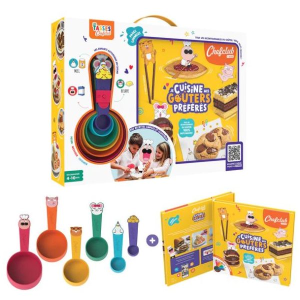 Coffret Cuisine - Je cuisine mes goûters préférés - Français