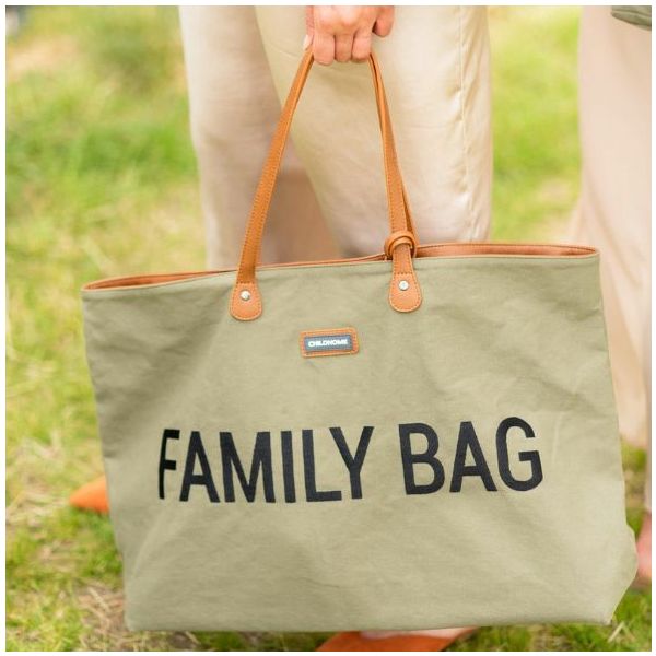 Sac à langer Family Bag - Kaki / Noir