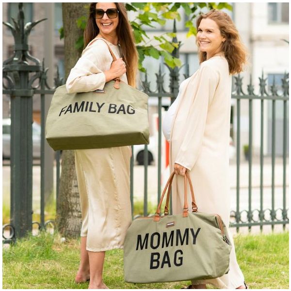 Sac à langer Family Bag - Kaki / Noir